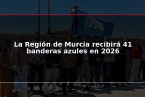 La Región de Murcia recibirá 41 banderas azules en 2026