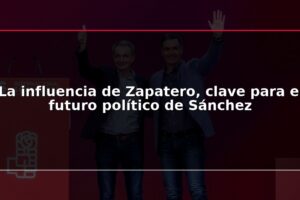 La influencia de Zapatero, clave para el futuro político de Sánchez