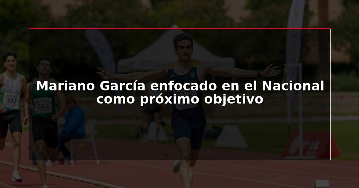 Mariano García enfocado en el Nacional como próximo objetivo