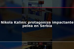 Nikola Kalinic protagoniza impactante pelea en Serbia
