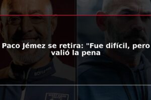 Paco Jémez se retira: "Fue difícil, pero valió la pena
