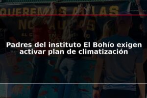 Padres del instituto El Bohío exigen activar plan de climatización