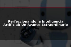 Perfeccionando la Inteligencia Artificial: Un Avance Extraordinario