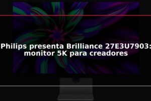 Philips presenta Brilliance 27E3U7903: monitor 5K para creadores