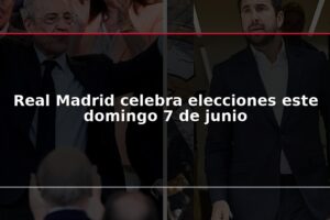 Real Madrid celebra elecciones este domingo 7 de junio
