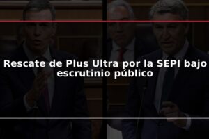 Rescate de Plus Ultra por la SEPI bajo escrutinio público