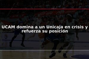 UCAM domina a un Unicaja en crisis y refuerza su posición