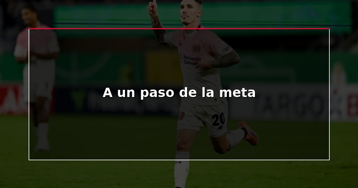 A un paso de la meta