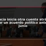 Andalucía inicia otra cuenta atrás para lograr un acuerdo político antes de junio