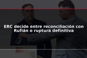 ERC decide entre reconciliación con Rufián o ruptura definitiva