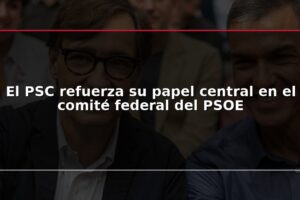 El PSC refuerza su papel central en el comité federal del PSOE