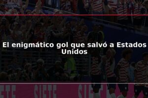 El enigmático gol que salvó a Estados Unidos