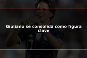 Giuliano se consolida como figura clave