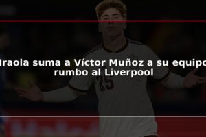Iraola suma a Víctor Muñoz a su equipo rumbo al Liverpool