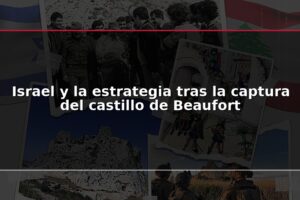 Israel y la estrategia tras la captura del castillo de Beaufort
