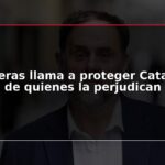 Junqueras llama a proteger Catalunya de quienes la perjudican