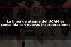 La línea de ataque del UCAM se consolida con nuevas incorporaciones