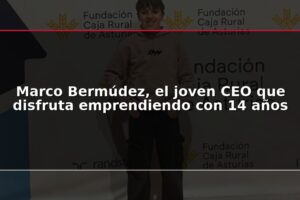 Marco Bermúdez, el joven CEO que disfruta emprendiendo con 14 años