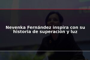 Nevenka Fernández inspira con su historia de superación y luz