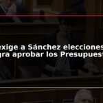 PNV exige a Sánchez elecciones si no logra aprobar los Presupuestos