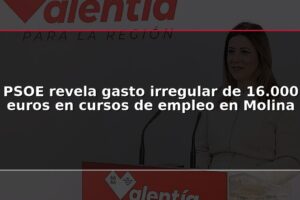 PSOE revela gasto irregular de 16.000 euros en cursos de empleo en Molina