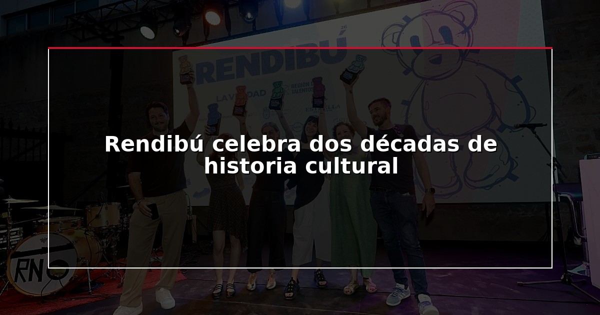 Rendibú celebra dos décadas de historia cultural
