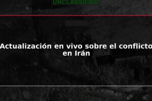 Actualización en vivo sobre el conflicto en Irán