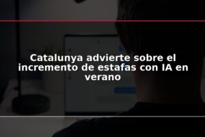 Catalunya advierte sobre el incremento de estafas con IA en verano