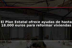 El Plan Estatal ofrece ayudas de hasta 18.000 euros para reformar viviendas