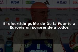 El divertido guiño de De la Fuente a Eurovisión sorprende a todos
