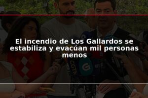 El incendio de Los Gallardos se estabiliza y evacúan mil personas menos