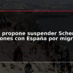 Italia propone suspender Schengen; tensiones con España por migración