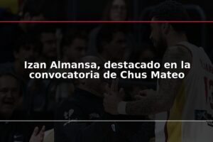 Izan Almansa, destacado en la convocatoria de Chus Mateo