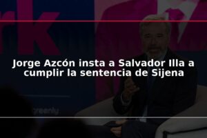 Jorge Azcón insta a Salvador Illa a cumplir la sentencia de Sijena