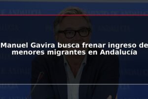 Manuel Gavira busca frenar ingreso de menores migrantes en Andalucía