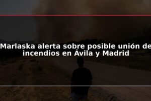 Marlaska alerta sobre posible unión de incendios en Ávila y Madrid