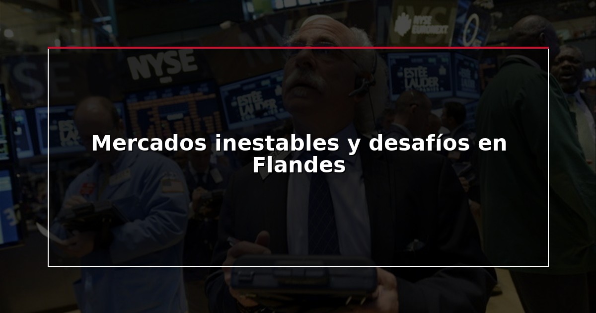Mercados inestables y desafíos en Flandes