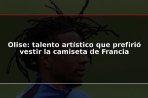 Olise: talento artístico que prefirió vestir la camiseta de Francia