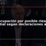 Preocupación por posible riesgo al Mundial según declaraciones a FIFA