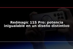 Redmagic 11S Pro: potencia inigualable en un diseño distintivo
