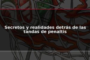 Secretos y realidades detrás de las tandas de penaltis