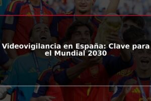 Videovigilancia en España: Clave para el Mundial 2030