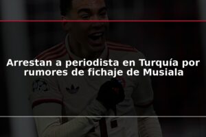 Arrestan a periodista en Turquía por rumores de fichaje de Musiala