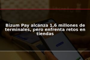 Bizum Pay alcanza 1,6 millones de terminales, pero enfrenta retos en tiendas