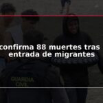 Ceuta confirma 88 muertes tras masiva entrada de migrantes
