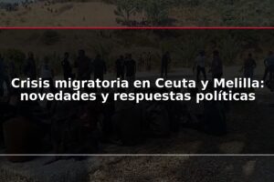 Crisis migratoria en Ceuta y Melilla: novedades y respuestas políticas