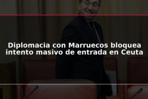 Diplomacia con Marruecos bloquea intento masivo de entrada en Ceuta