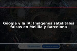 Google y la IA: Imágenes satelitales falsas en Melilla y Barcelona