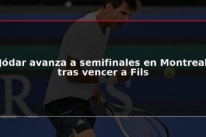 Jódar avanza a semifinales en Montreal tras vencer a Fils