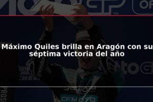 Máximo Quiles brilla en Aragón con su séptima victoria del año